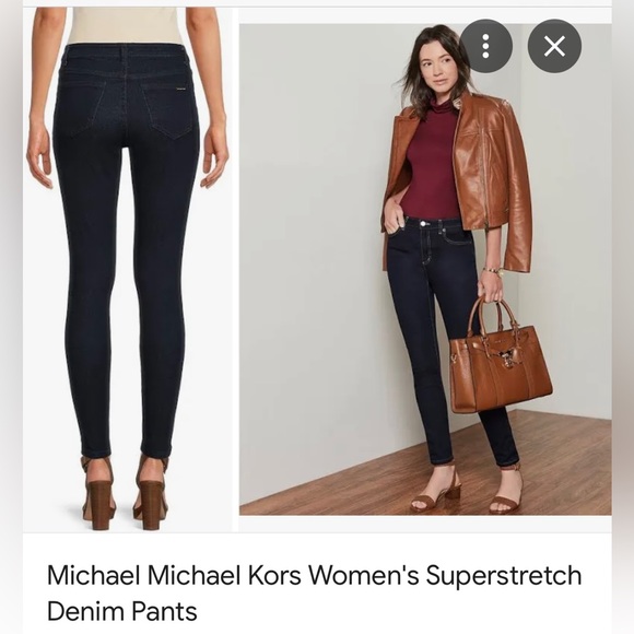 Michael Kors Women's Super stretch Denim Pants 💙 - Picture 5 of 6